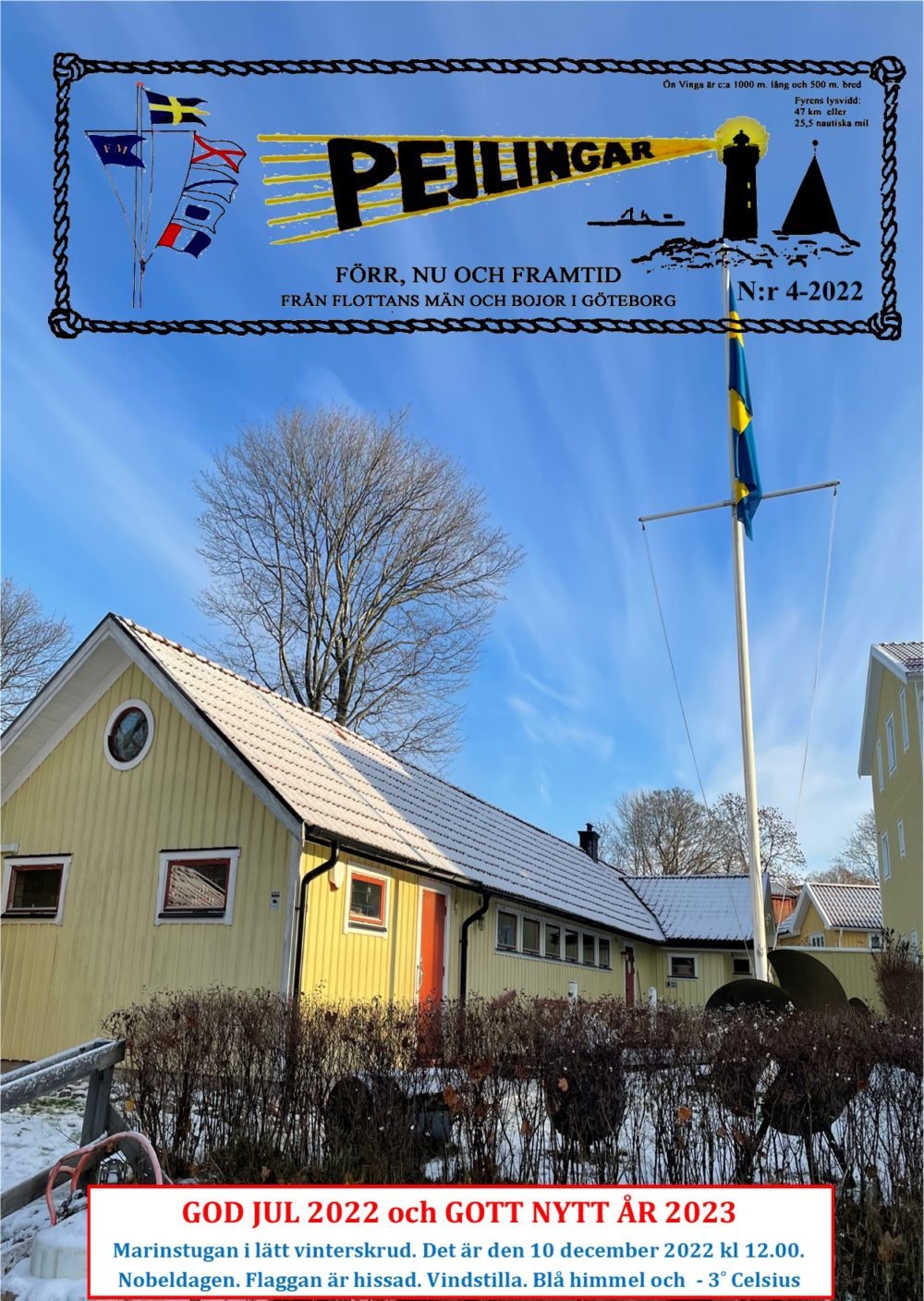 Förstasida Pejlingar Nr 4 2022