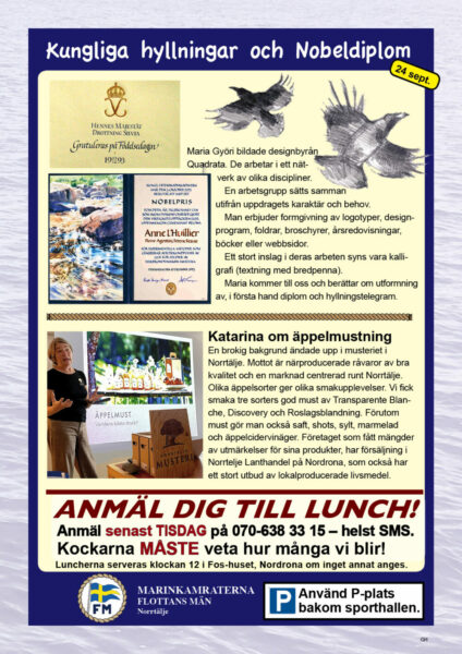 Om hyllningar och diplom
