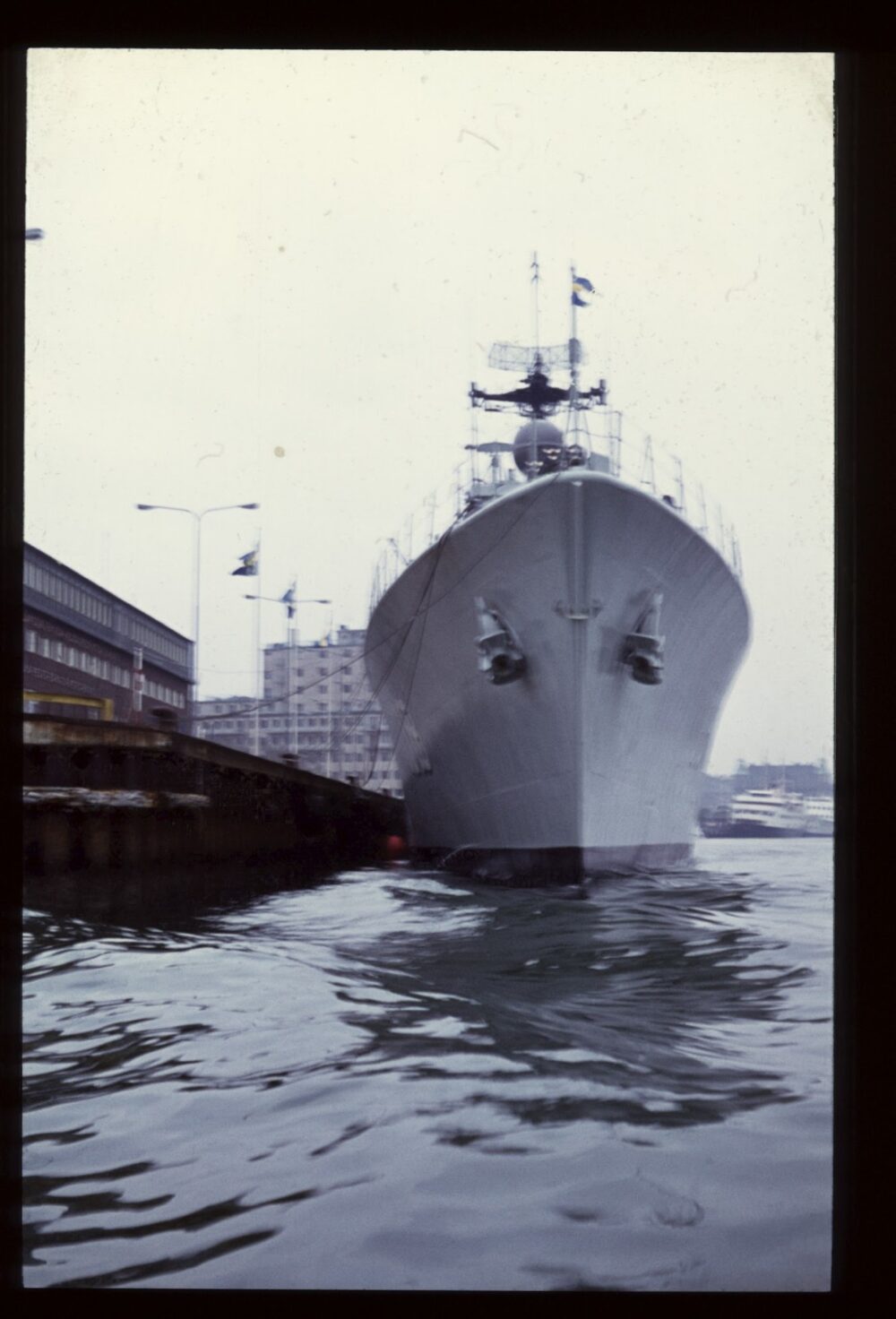 red and yellow snow sled on snow covered ground